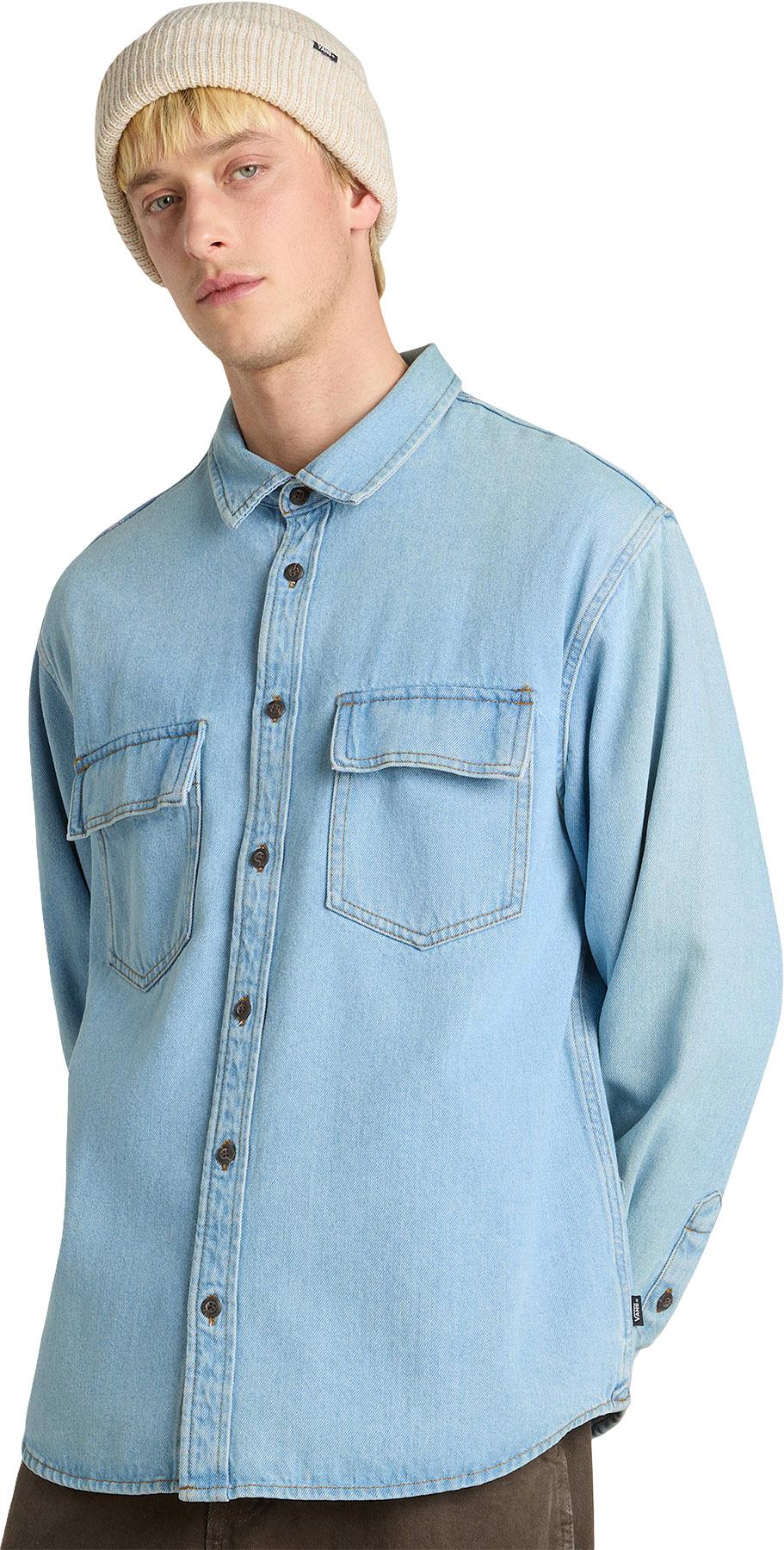 Numéro de l'image de la galerie de produits 4 pour le produit Chemise à manches longues en denim Palmhill - Homme