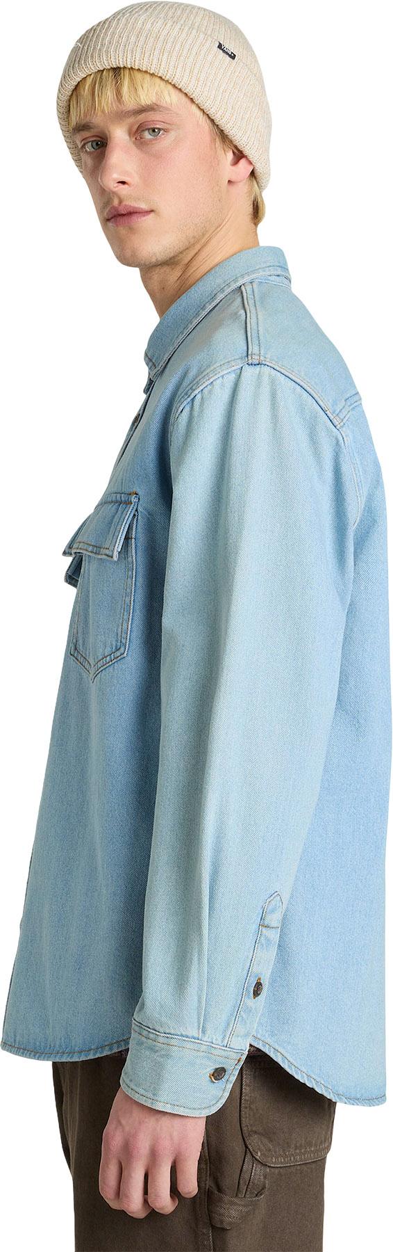 Numéro de l'image de la galerie de produits 6 pour le produit Chemise à manches longues en denim Palmhill - Homme