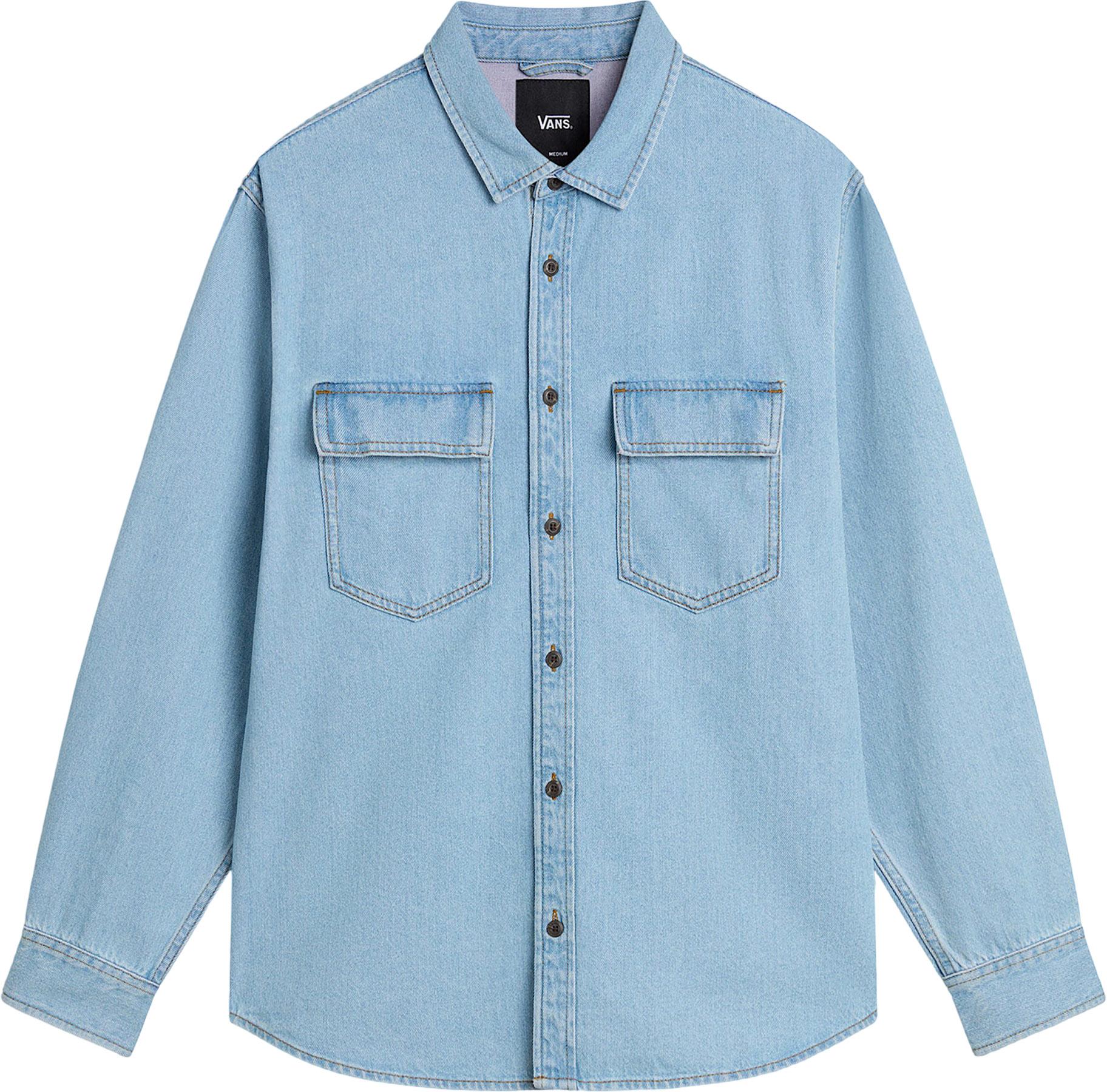 Image de produit pour Chemise à manches longues en denim Palmhill - Homme