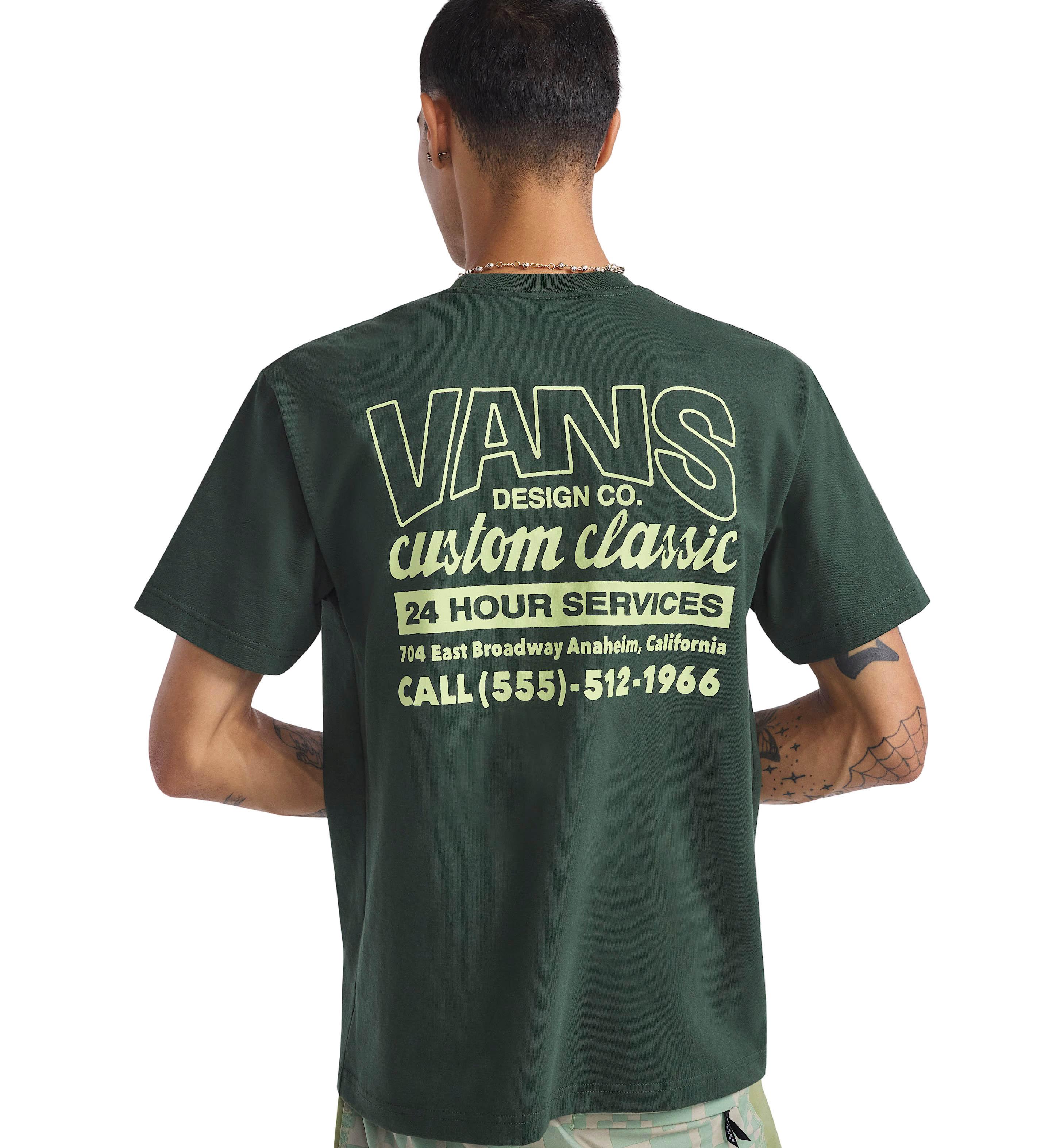 Product gallery image number 3 for product Shop Front Short Sleeve Crew Neck T-Shirt - Men's