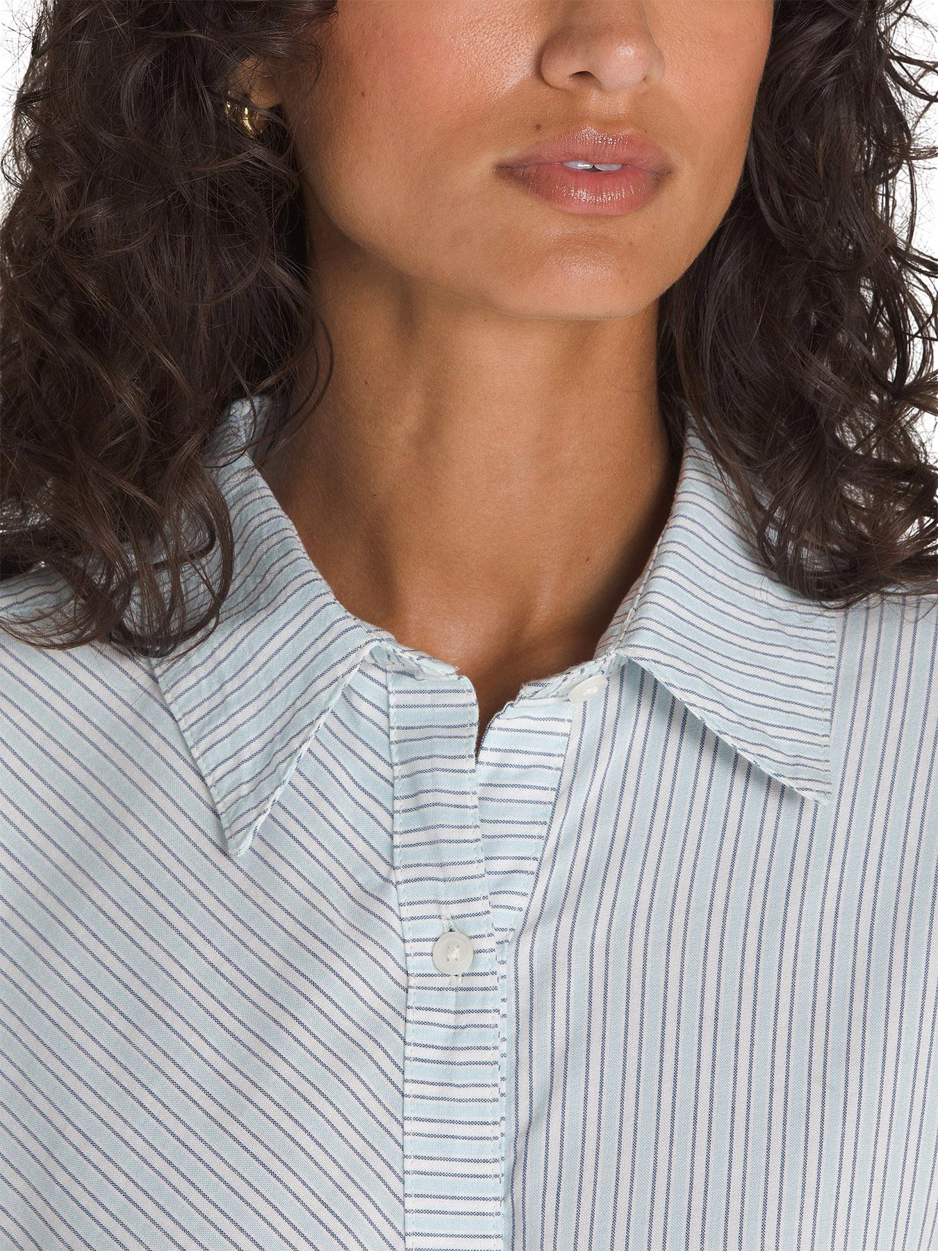 Numéro de l'image de la galerie de produits 3 pour le produit Chemise boutonnée rayé Gillian - Femme