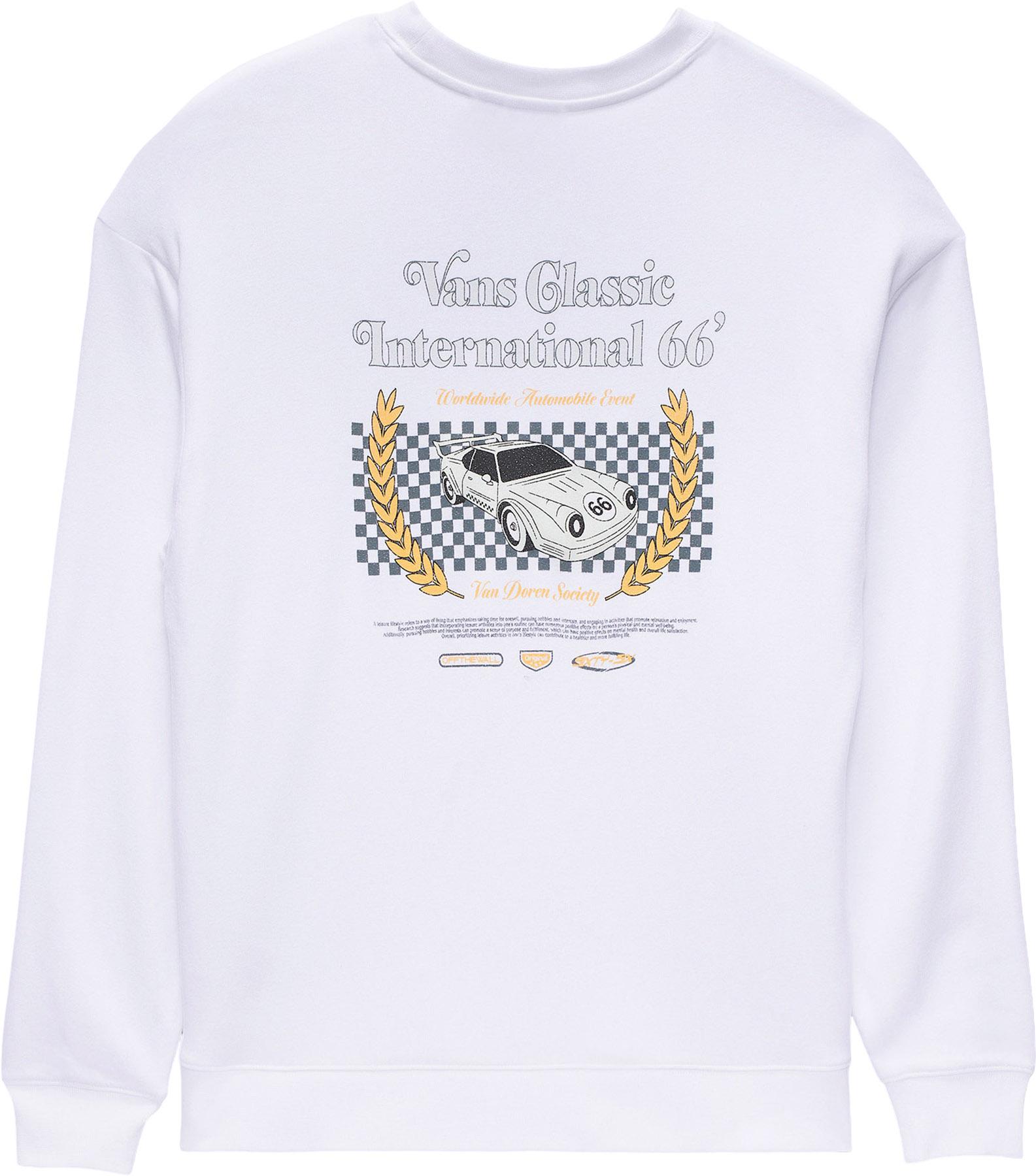 Numéro de l'image de la galerie de produits 2 pour le produit Chandail en molleton à col rond surdimensionné Sport International 66 - Femme