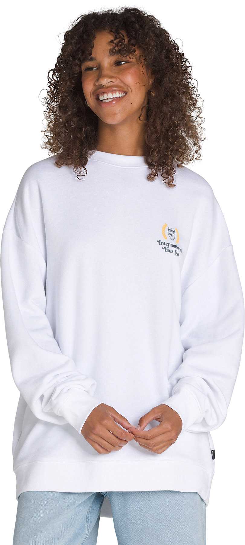 Product image for Sport International 66 Oversized Crew Neck Sweatshirt - Women's