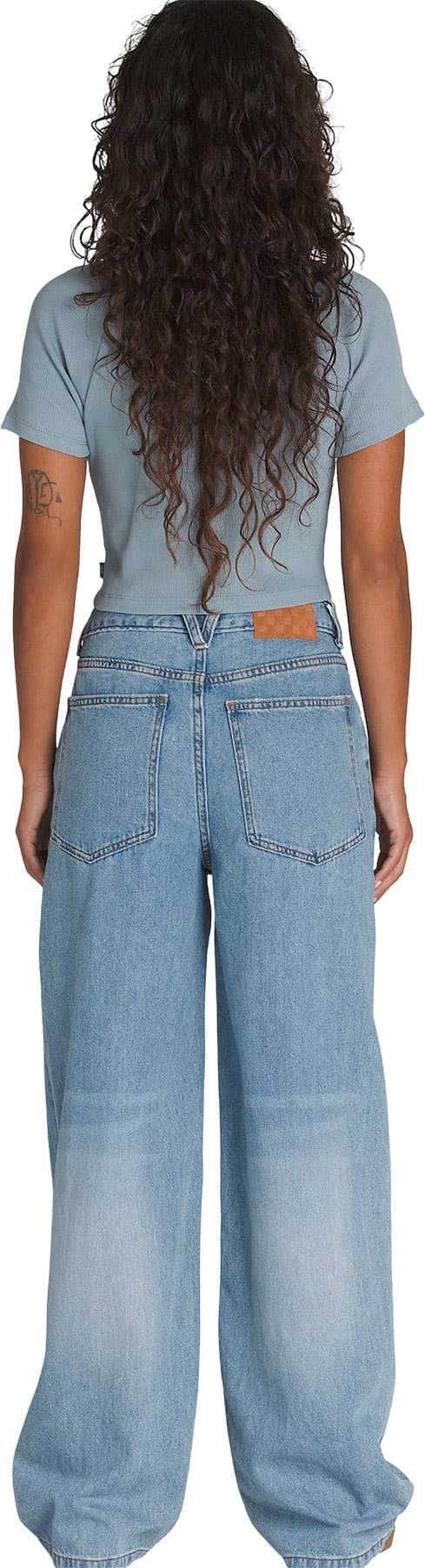 Product gallery image number 2 for product Sirelle 5 Pocket Denim Puddle Pant - Women's