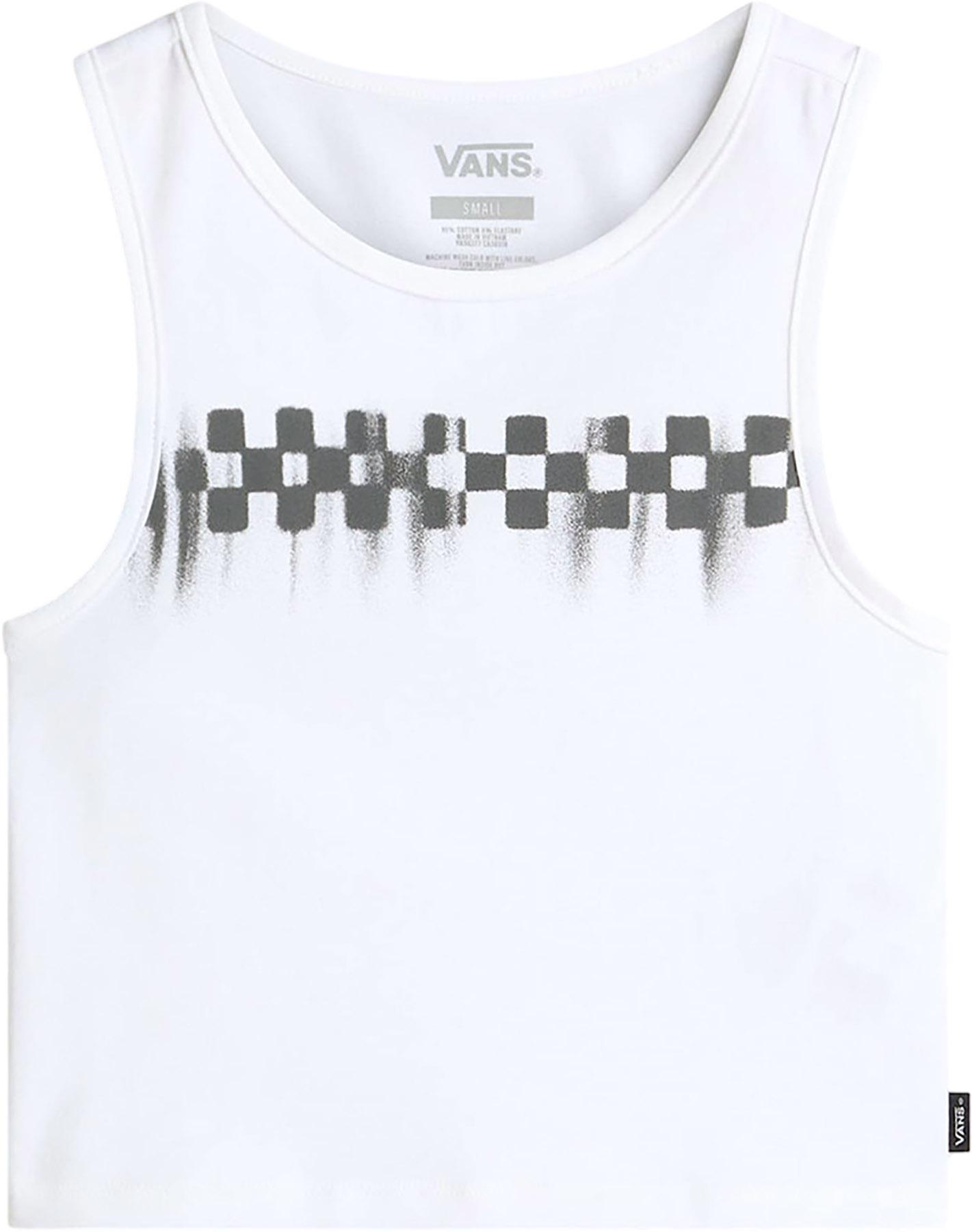 Numéro de l'image de la galerie de produits 1 pour le produit Camisole écourté ajusté Checkerboard - Femme