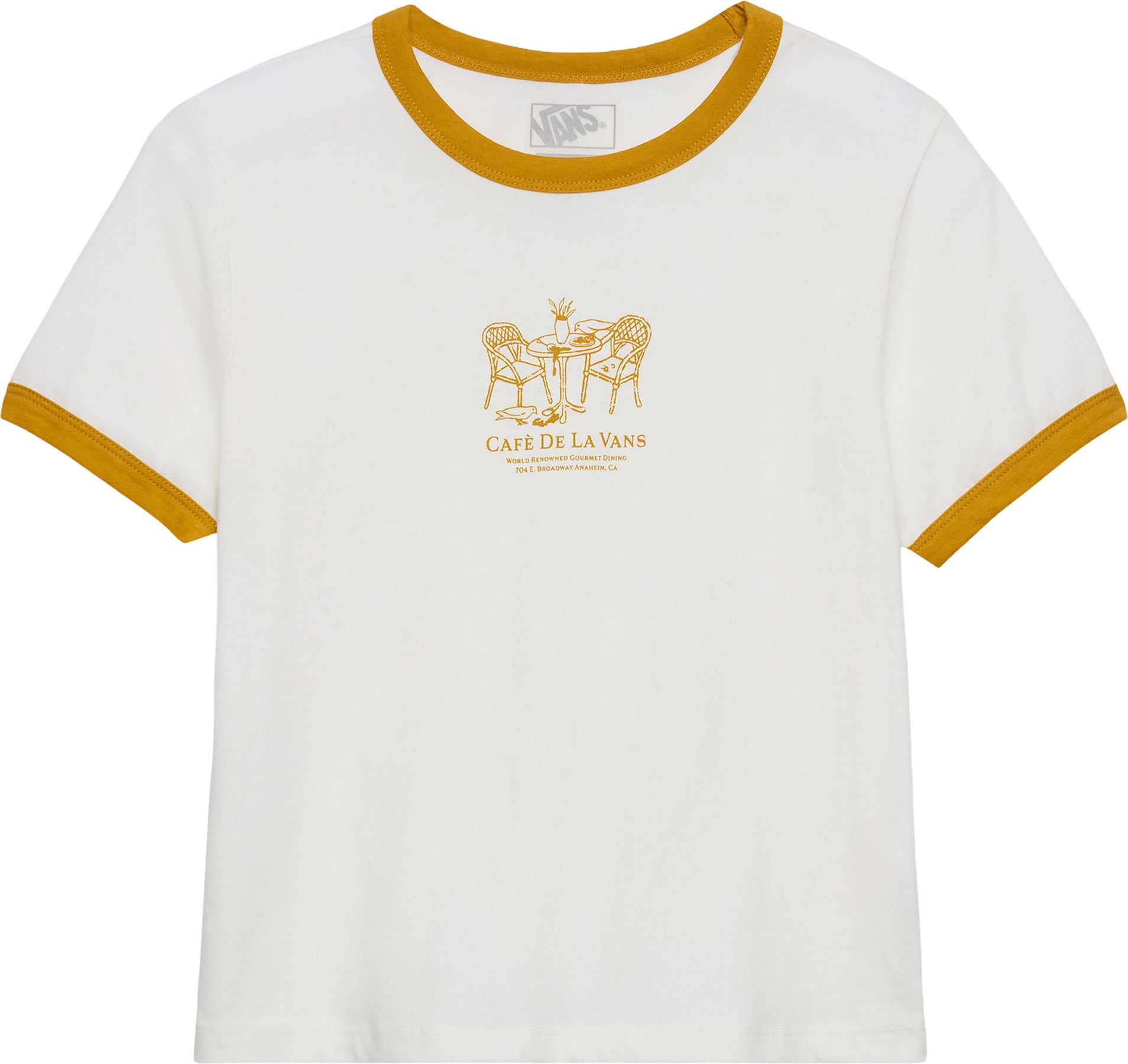 Image de produit pour T-shirt à manches courtes De La Vans Ringer - Femme