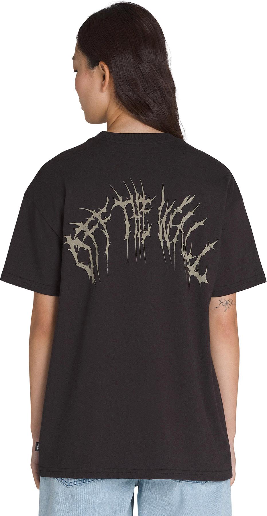 Numéro de l'image de la galerie de produits 3 pour le produit T-shirt surdimensionné Graffiti Metal University - Femme