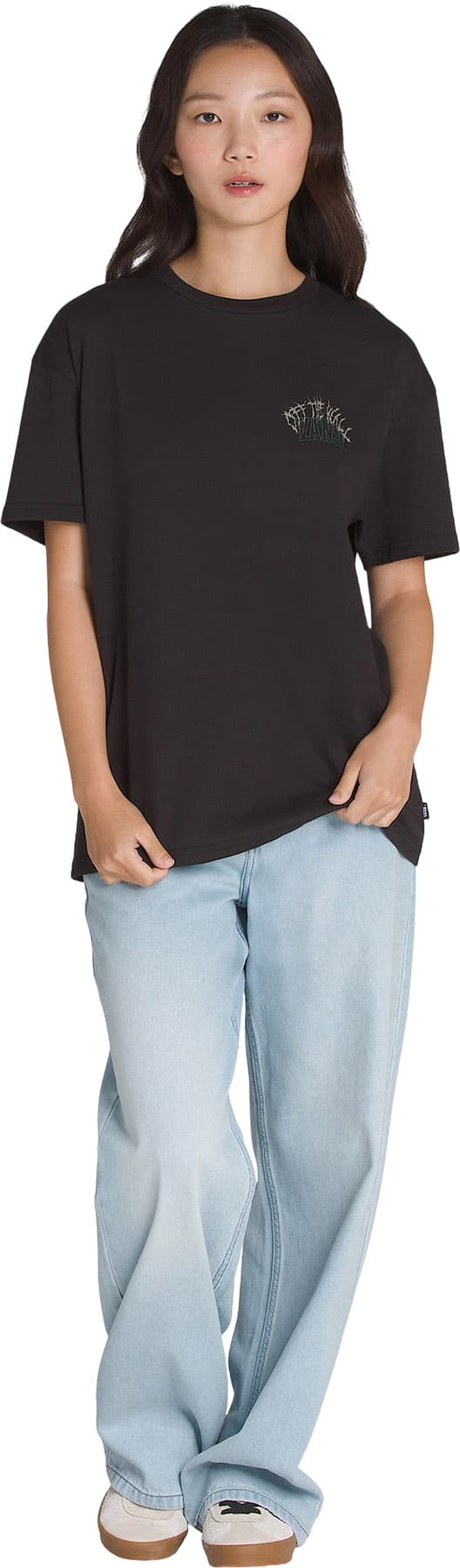 Numéro de l'image de la galerie de produits 5 pour le produit T-shirt surdimensionné Graffiti Metal University - Femme