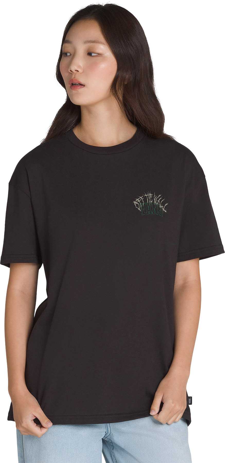 Image de produit pour T-shirt surdimensionné Graffiti Metal University - Femme