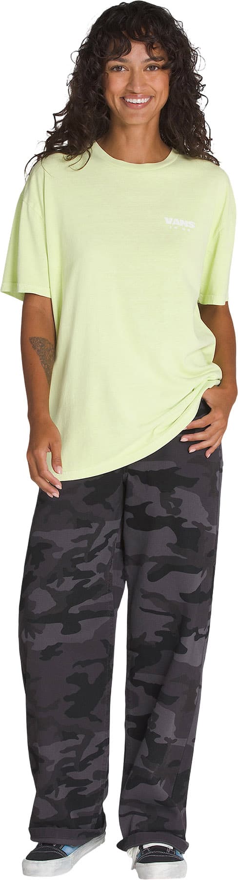 Numéro de l'image de la galerie de produits 5 pour le produit T-shirt à col rond et manches courtes surdimensionné Suspension - Femme