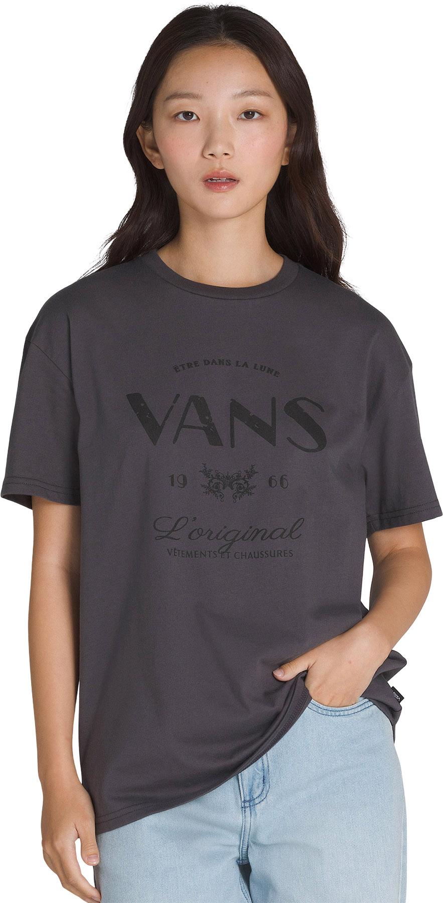 Product gallery image number 3 for product French Lost Thoughts Oversized Short Sleeve Crew Neck T-Shirt - Women's