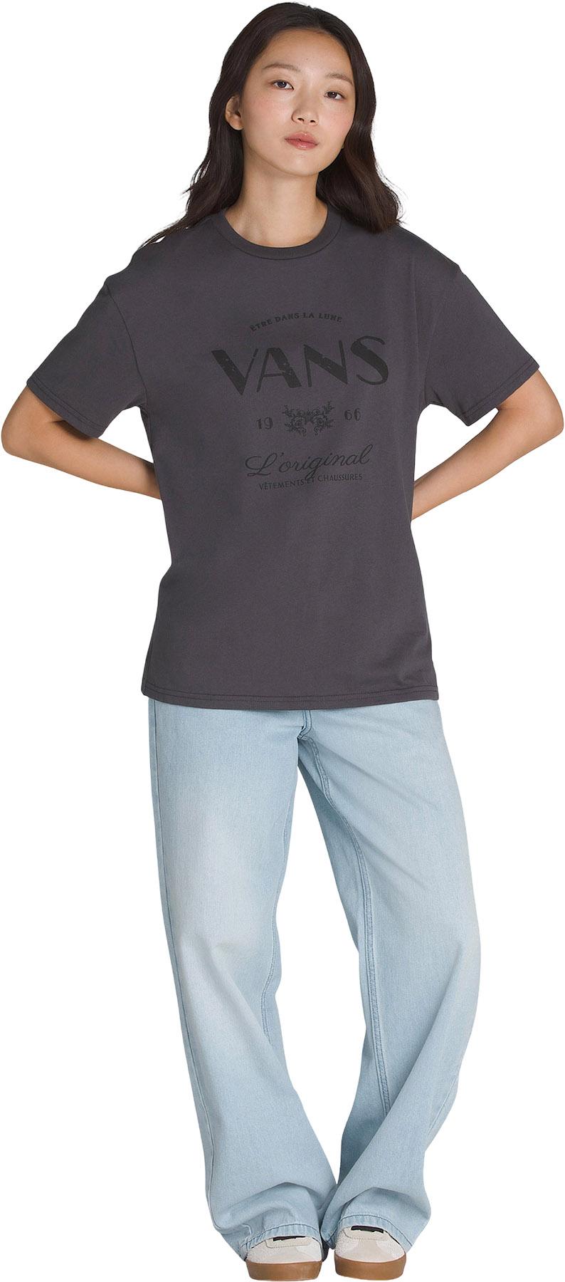 Product gallery image number 4 for product French Lost Thoughts Oversized Short Sleeve Crew Neck T-Shirt - Women's