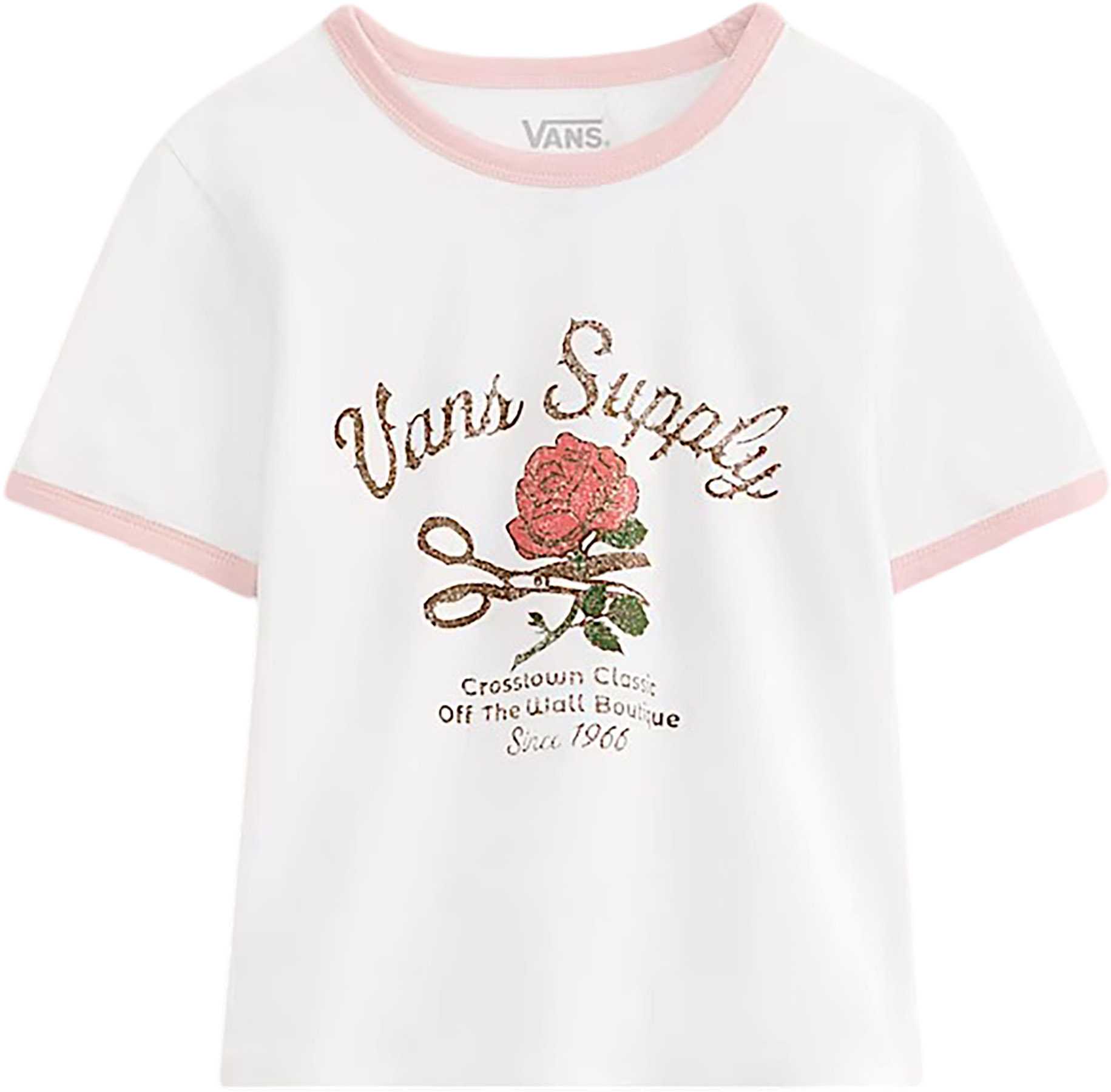 Image de produit pour T-shirt ringer à col rond Supply Boutique - Fille