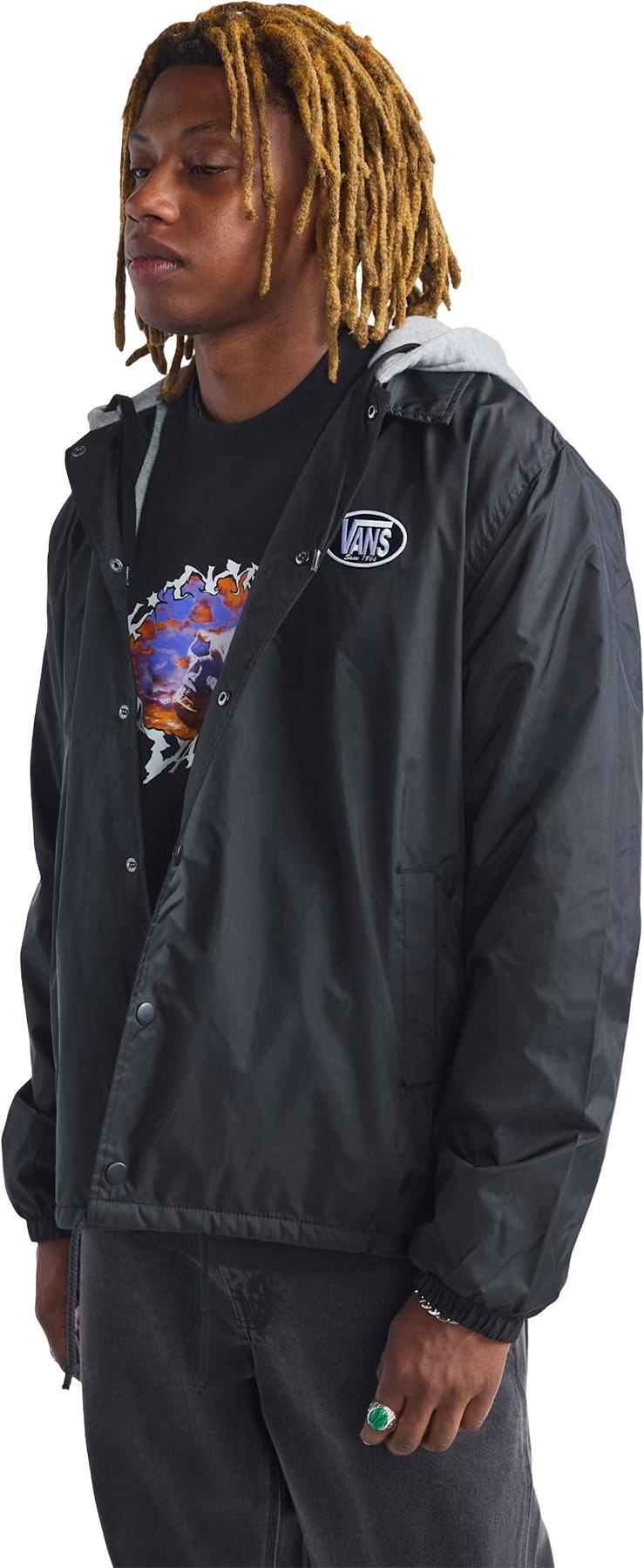 Product gallery image number 4 for product Riley Hooded Coach's Jacket - Men's