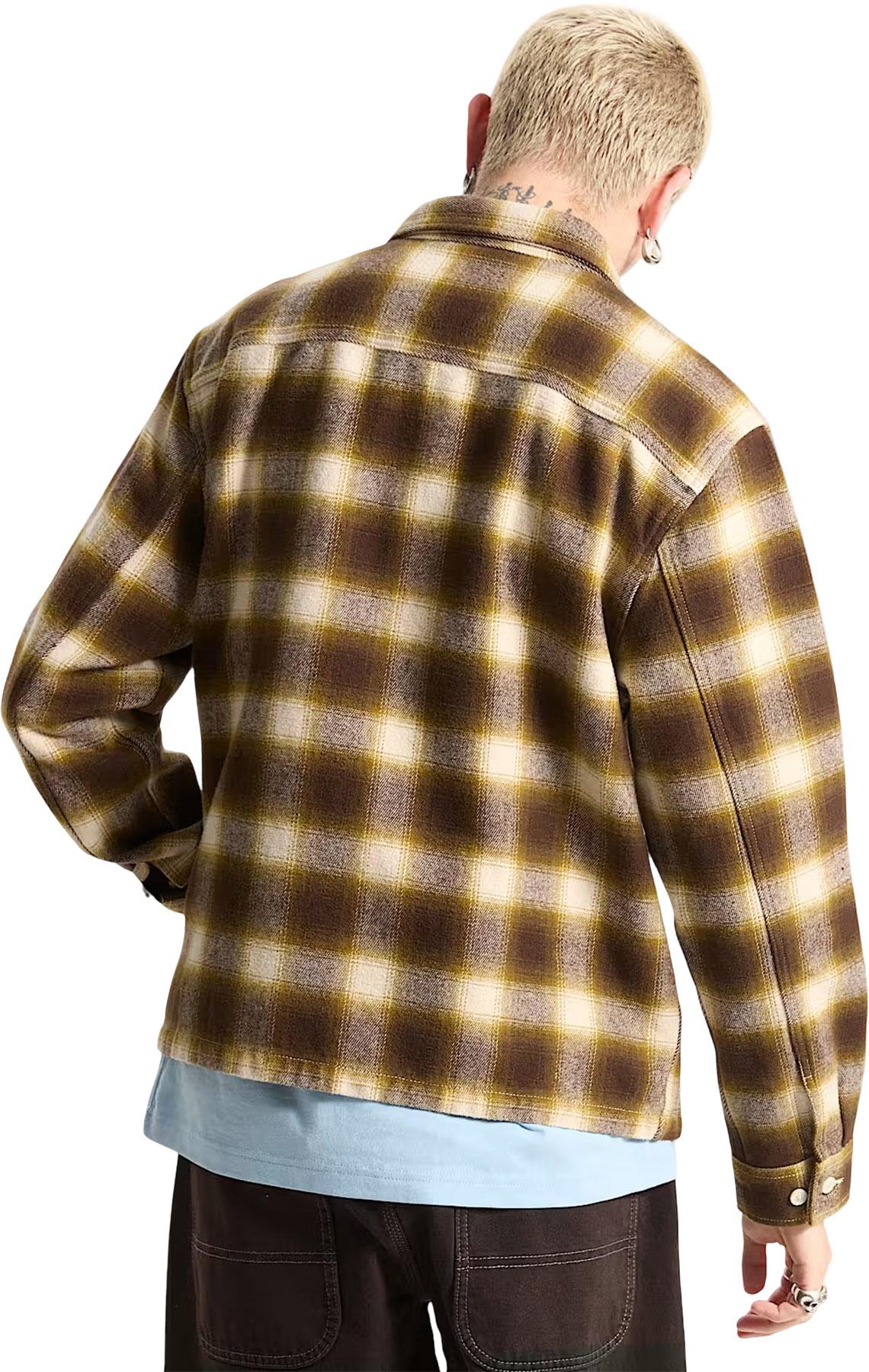 Product gallery image number 4 for product Crestmont Plaid Shacket - Men's