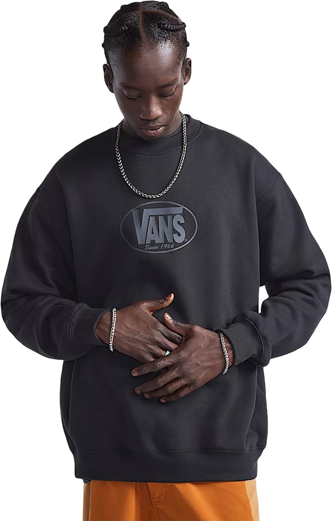 Product gallery image number 3 for product Chandail en molleton à col rond et manches longues Classic Oval - Homme