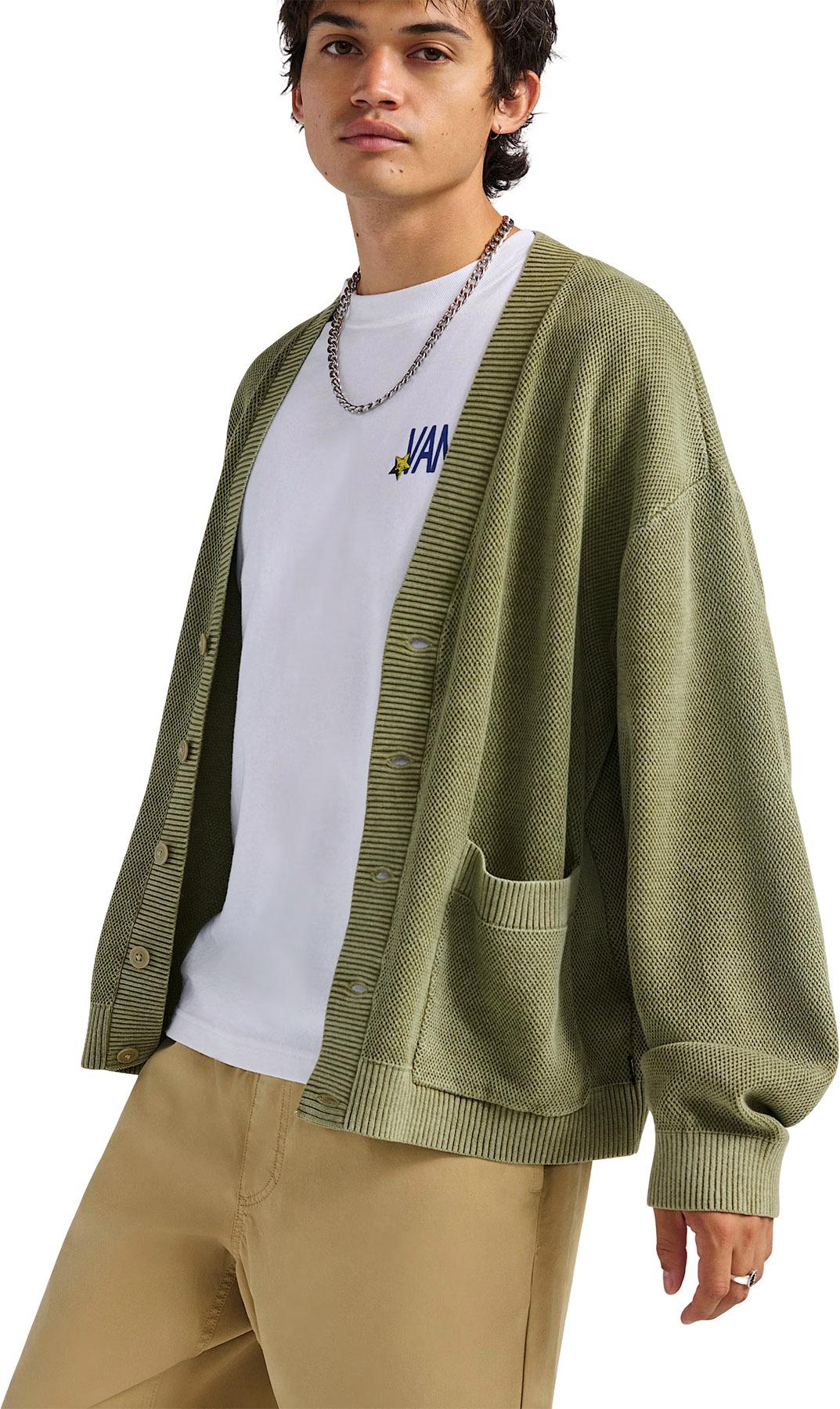 Product gallery image number 4 for product Cardigan délavé à l’acide Bayview - Homme 