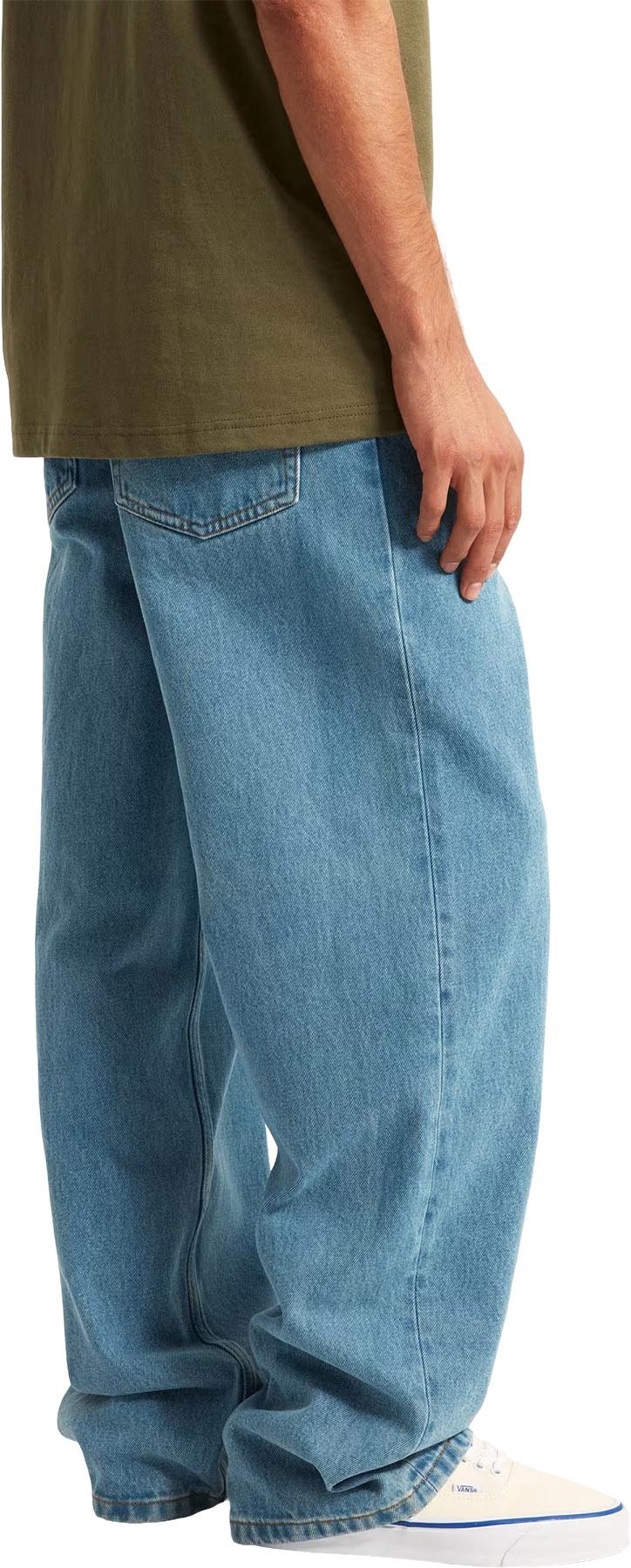 Numéro de l'image de la galerie de produits 3 pour le produit Pantalon en denim coupe ample Check-5 - Homme