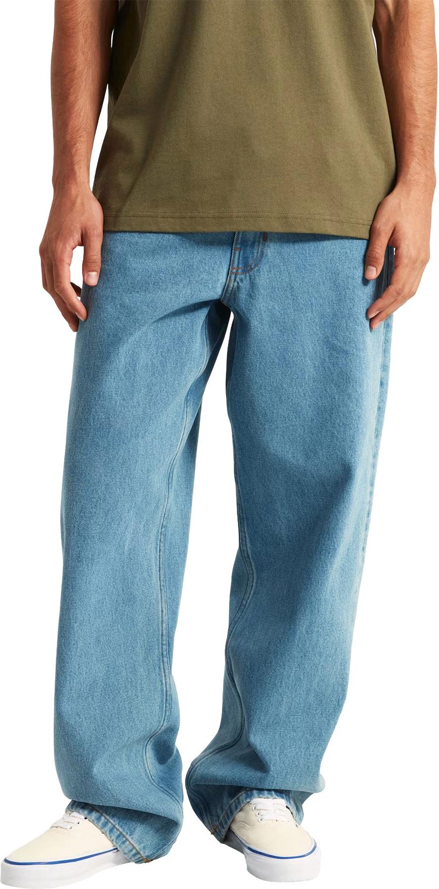 Numéro de l'image de la galerie de produits 4 pour le produit Pantalon en denim coupe ample Check-5 - Homme