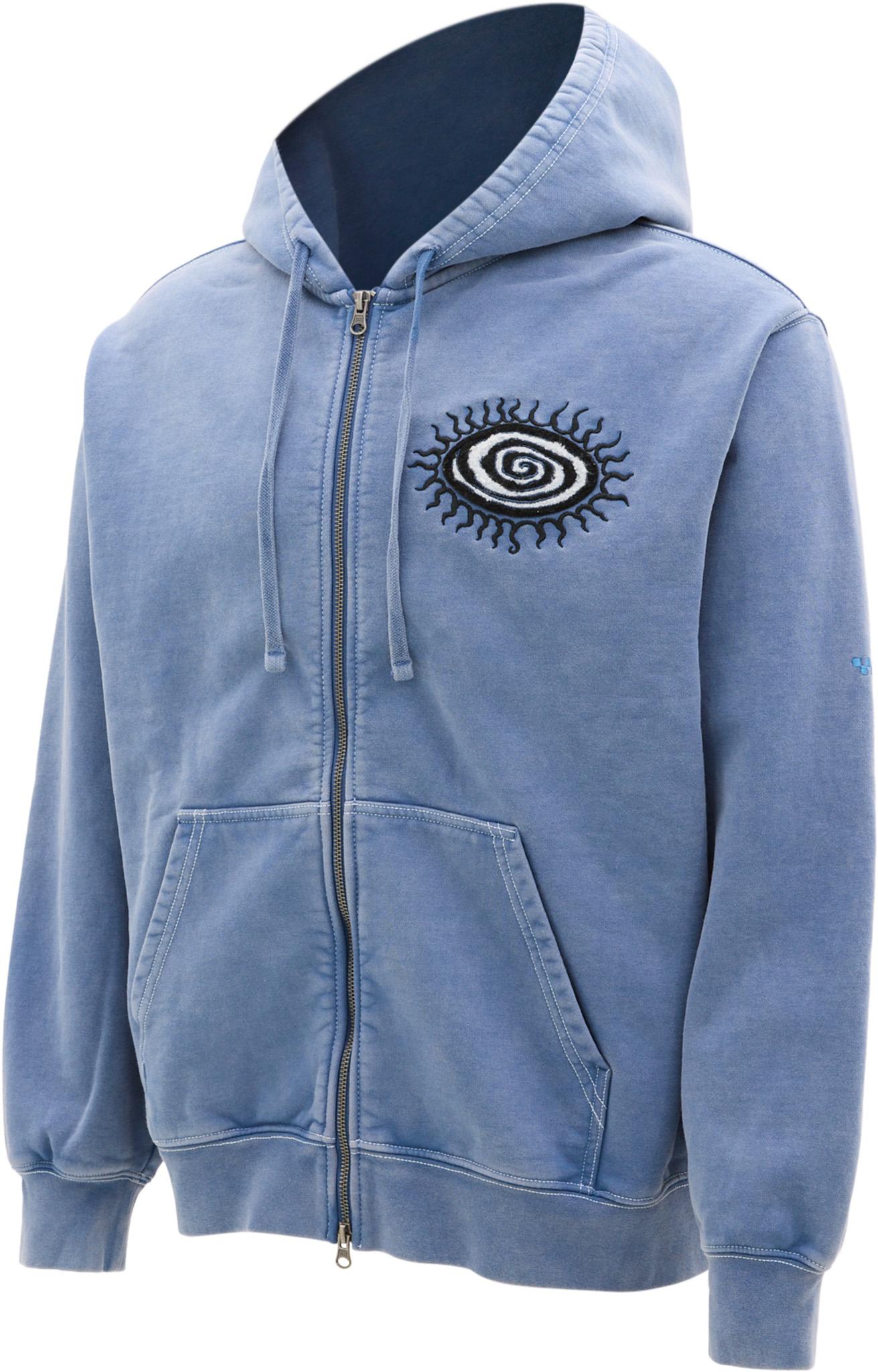 Product gallery image number 3 for product Chandail à capuchon à glissière Skate Sun Swirl - Homme