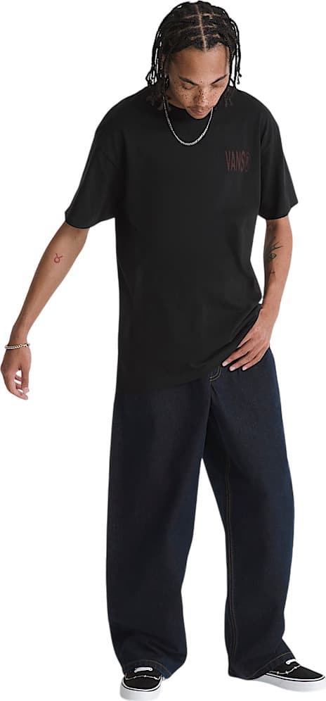 Numéro de l'image de la galerie de produits 2 pour le produit Pantalon baggy en denim Check-5 - Homme