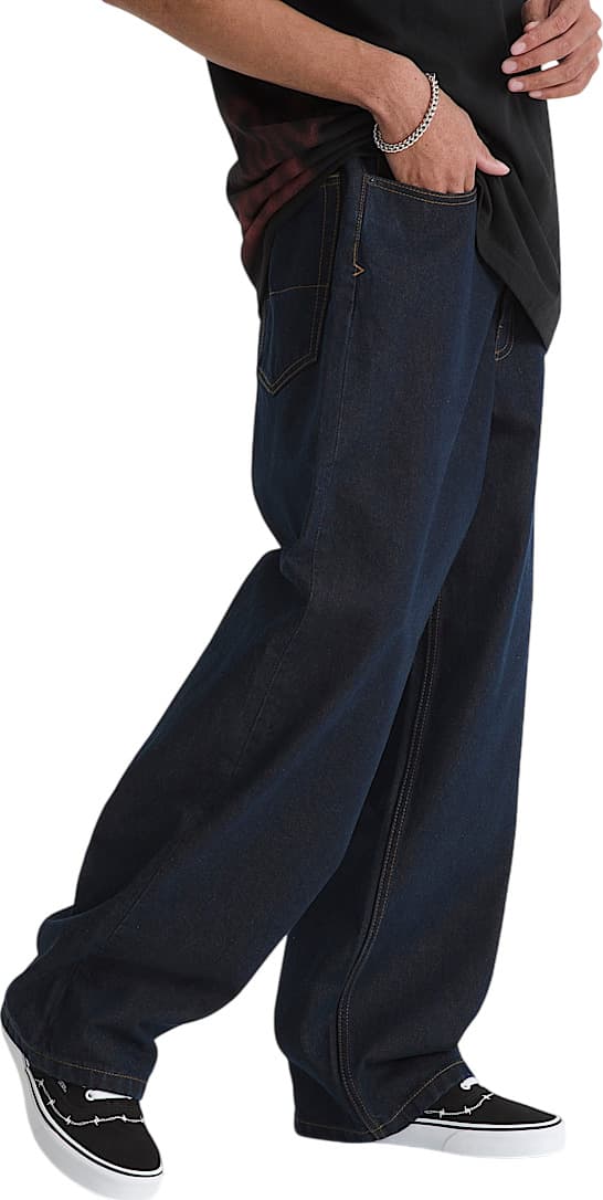 Numéro de l'image de la galerie de produits 4 pour le produit Pantalon baggy en denim Check-5 - Homme