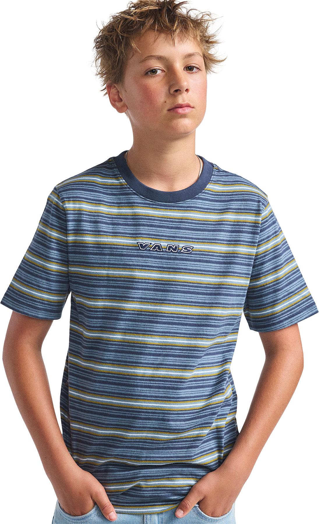 Product gallery image number 3 for product T-shirt à rayures à manches courtes Cameron - Garçon