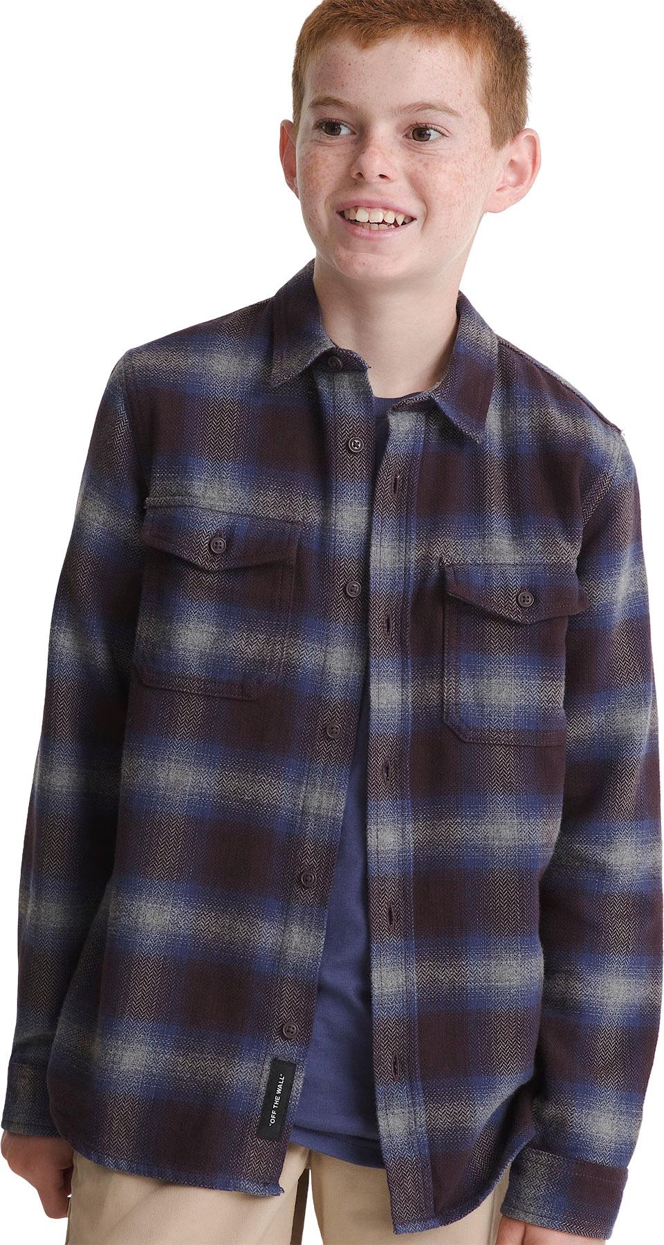 Product gallery image number 2 for product Bixby Plaid Flannel Shirt - Boy's