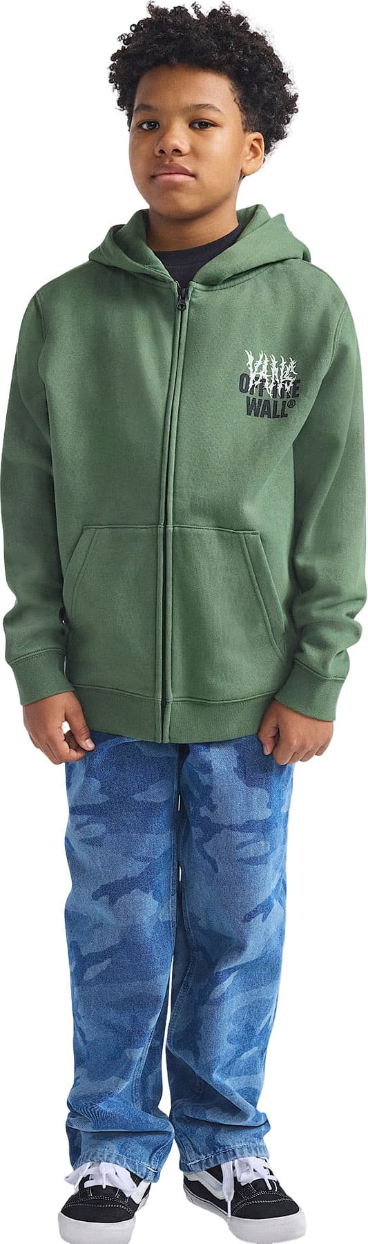 Product gallery image number 4 for product Metal Wall Zip Hoodie - Big Kids