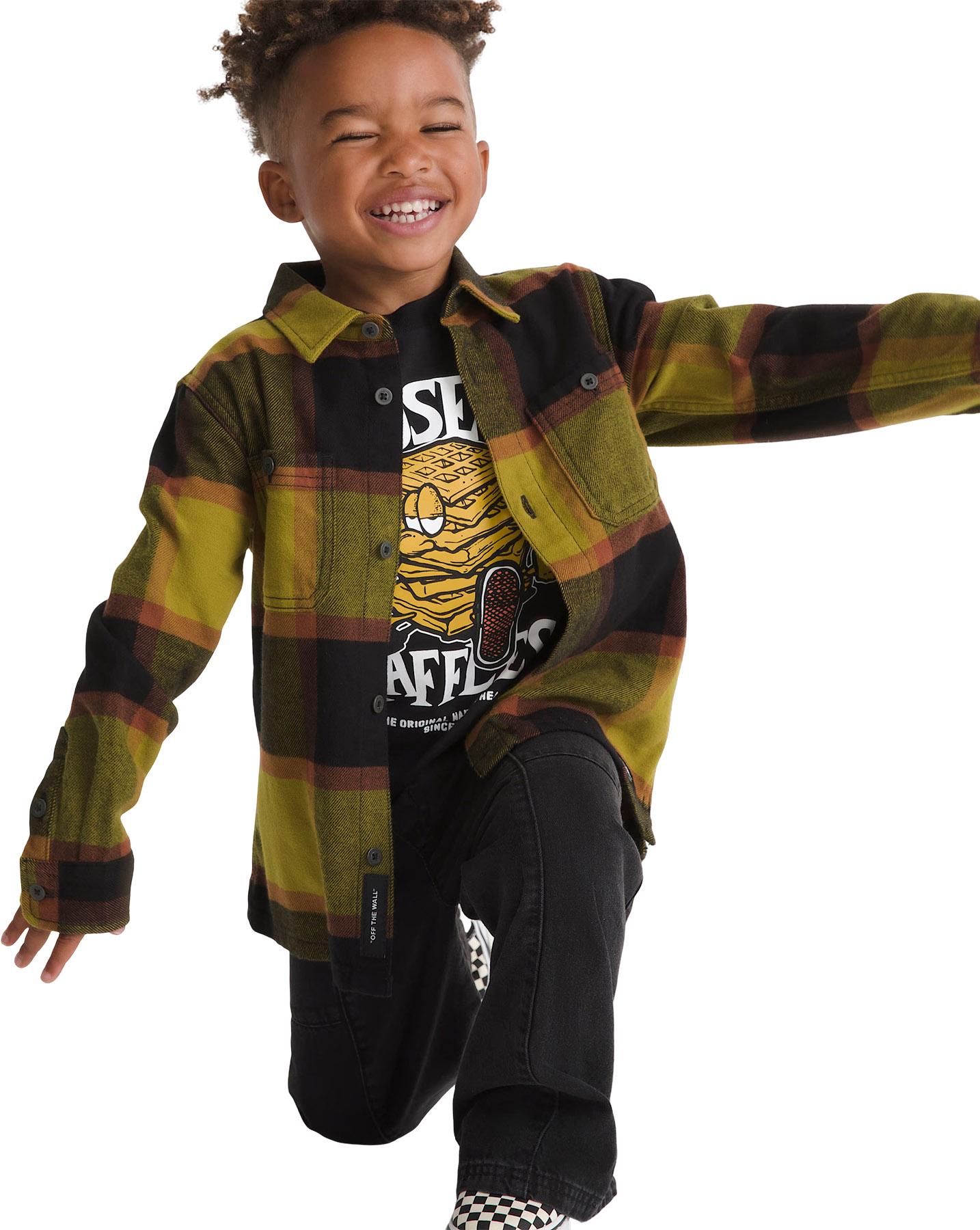 Product gallery image number 2 for product Larkspur Plaid Flannel Shirt - Little Kids