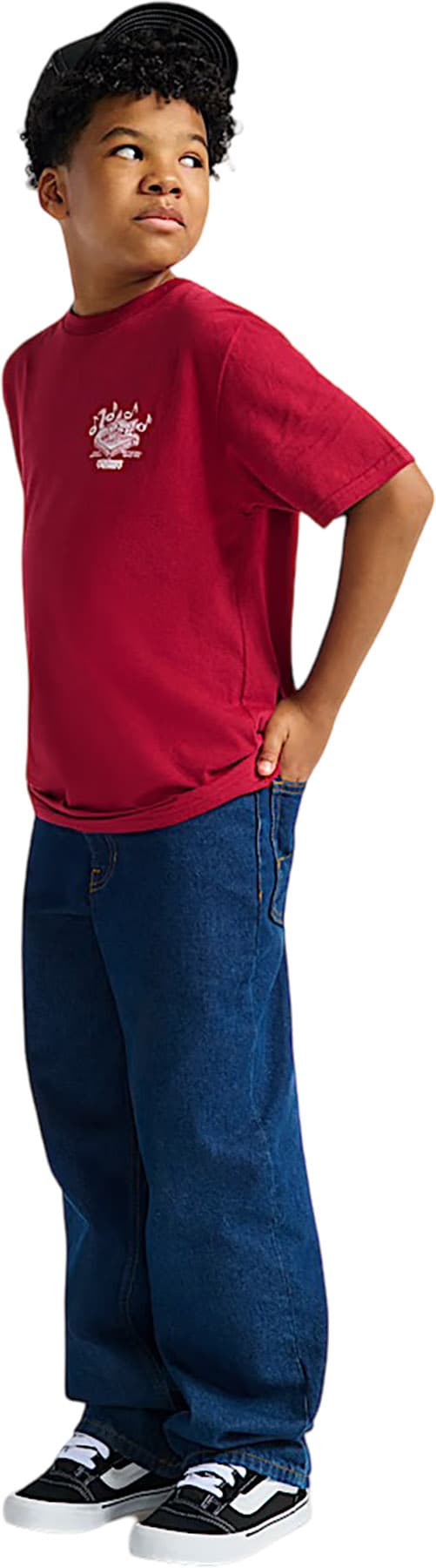 Product gallery image number 3 for product Check-5 Loose Denim Pants - Big Kids