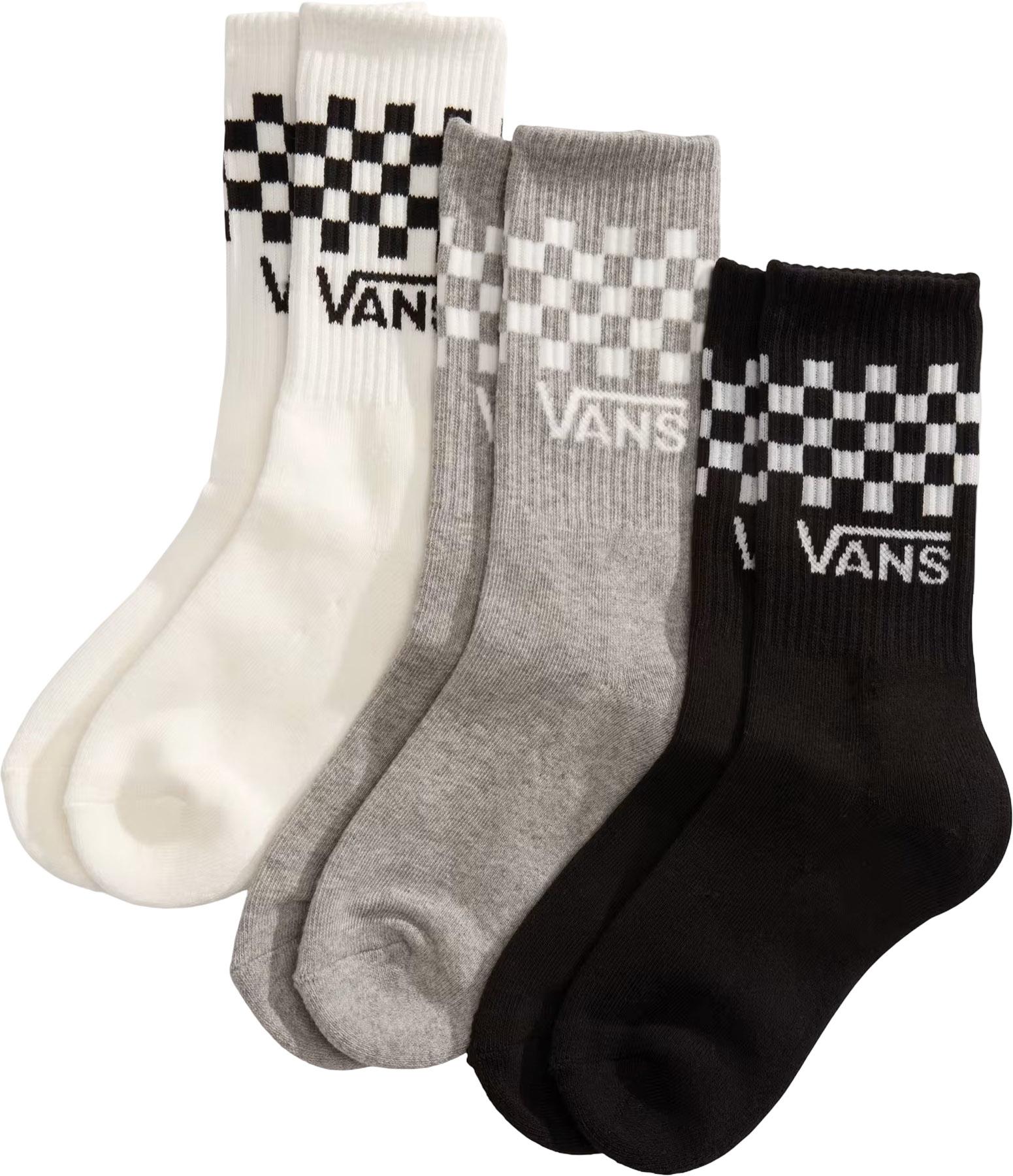 Product image for Classic Check 3 Pack Crew Socks - Kids