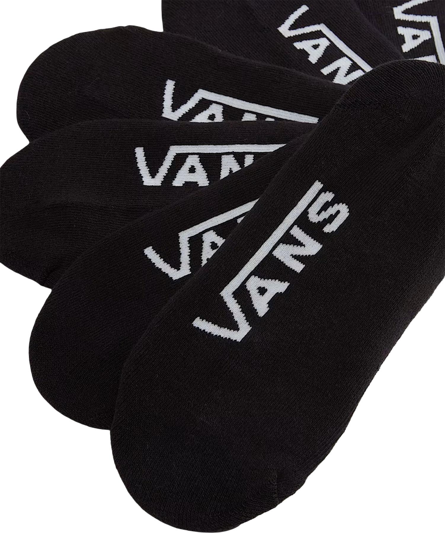 Product gallery image number 3 for product Classic No Show 3 Pack Socks - Men's