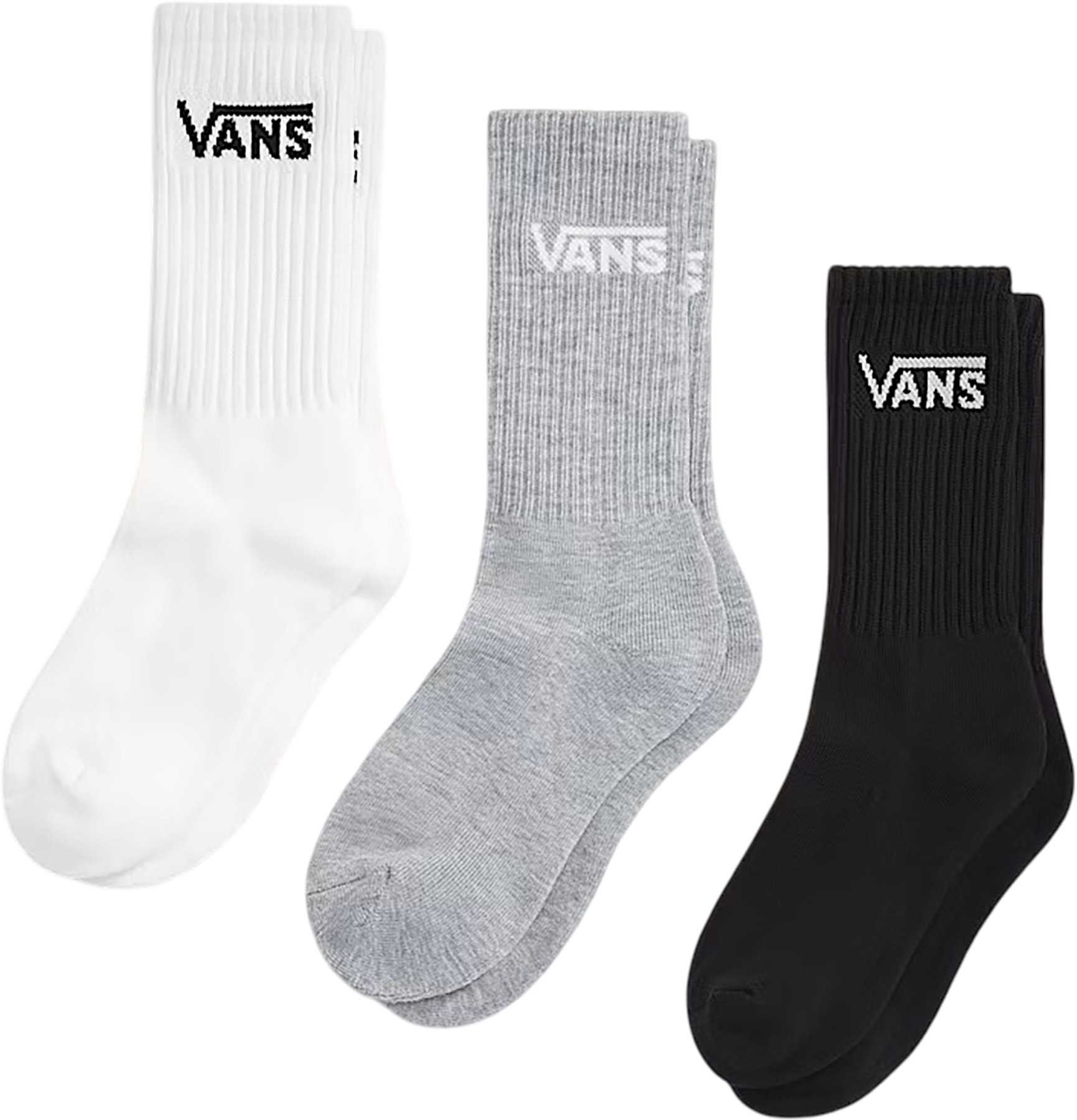 White - Black - Heather Grey