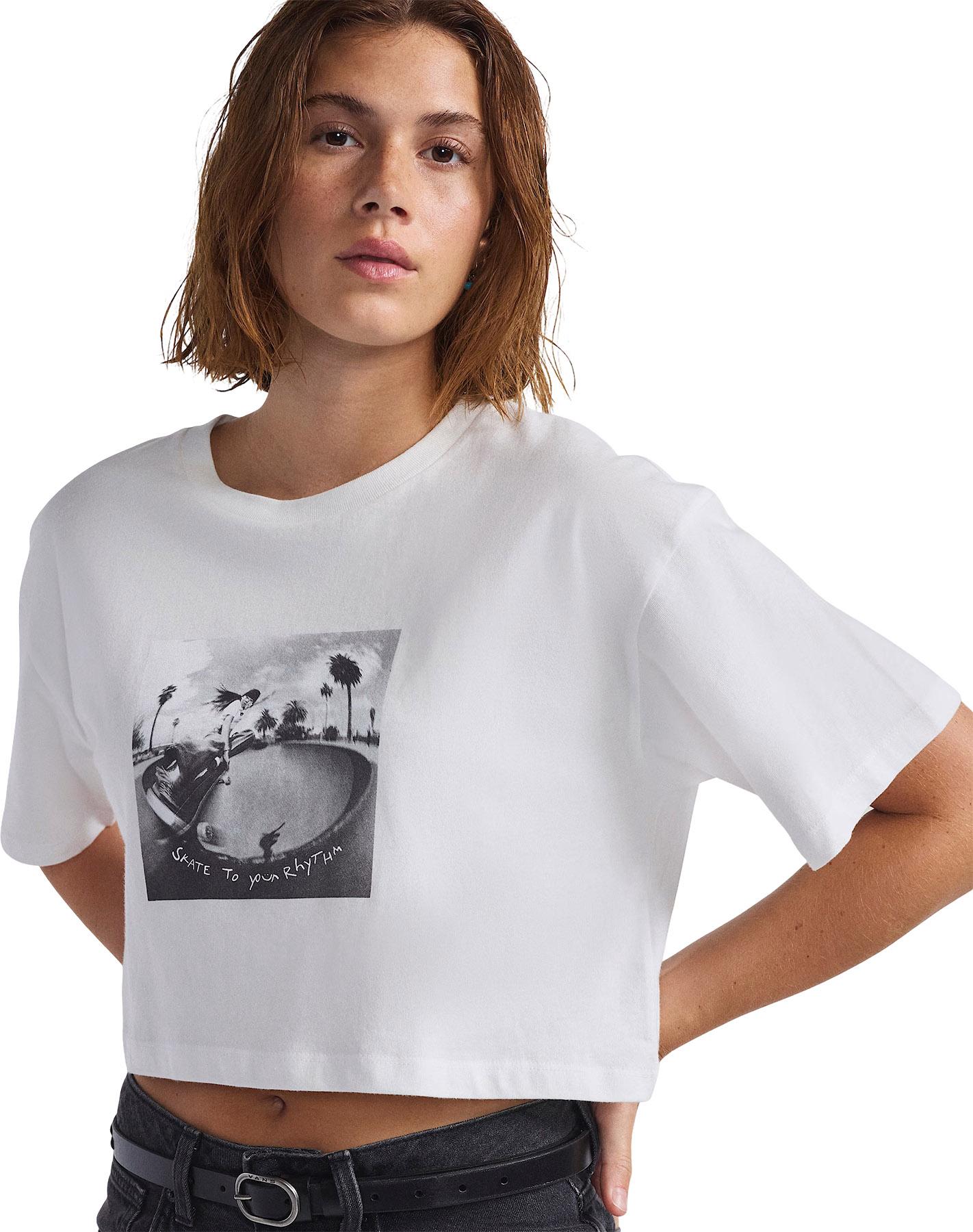 Product gallery image number 2 for product Rhythm Relaxed Short Sleeve Crop T-Shirt - Women's