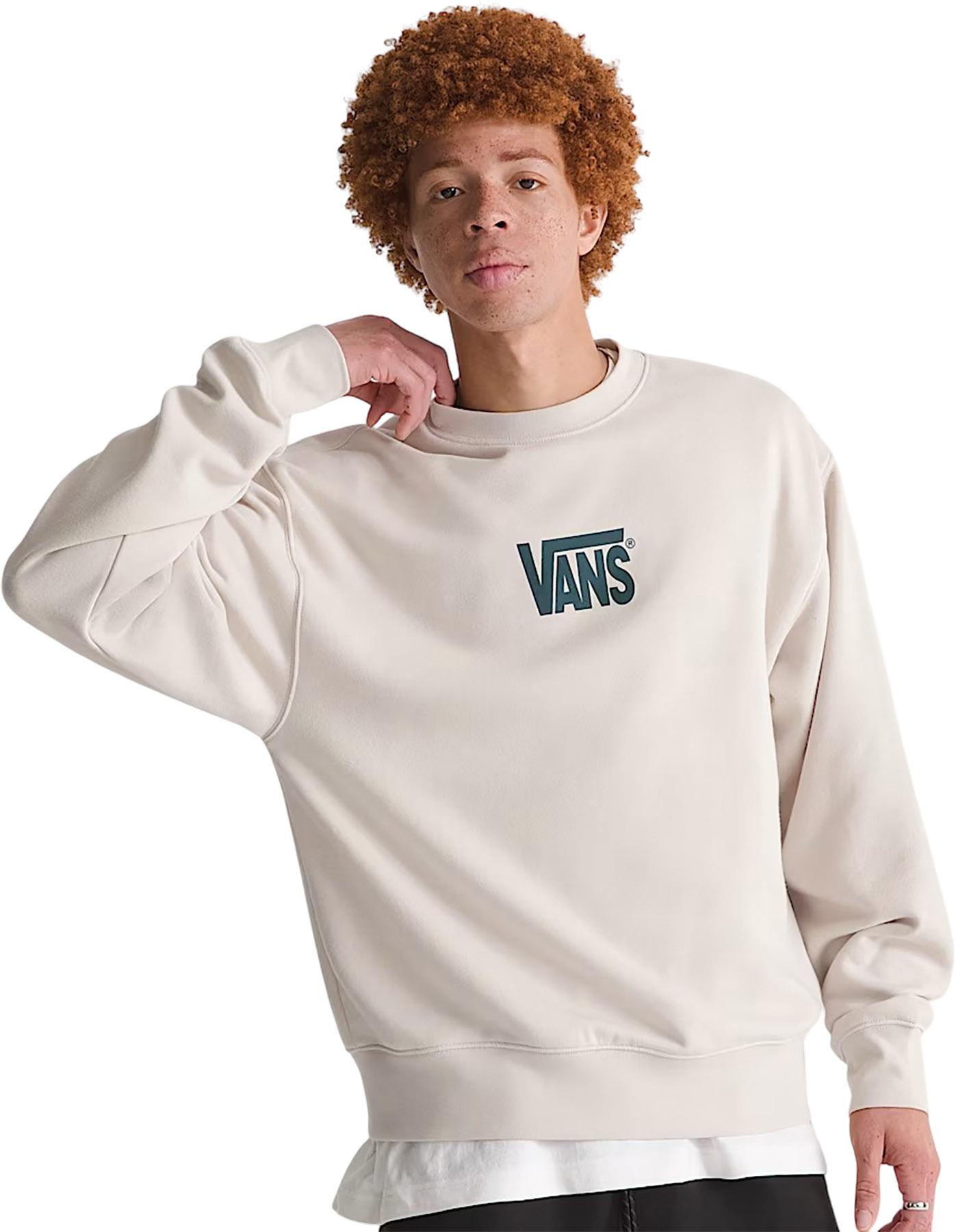 Product gallery image number 2 for product Stretch Logo Crew Neck Sweatshirt - Men's