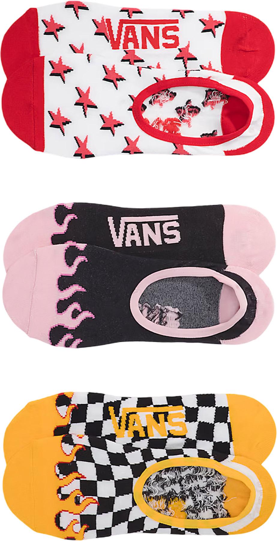 Image de produit pour Chaussettes paquet de 3 Canoodle Jacquard Ticker - Homme