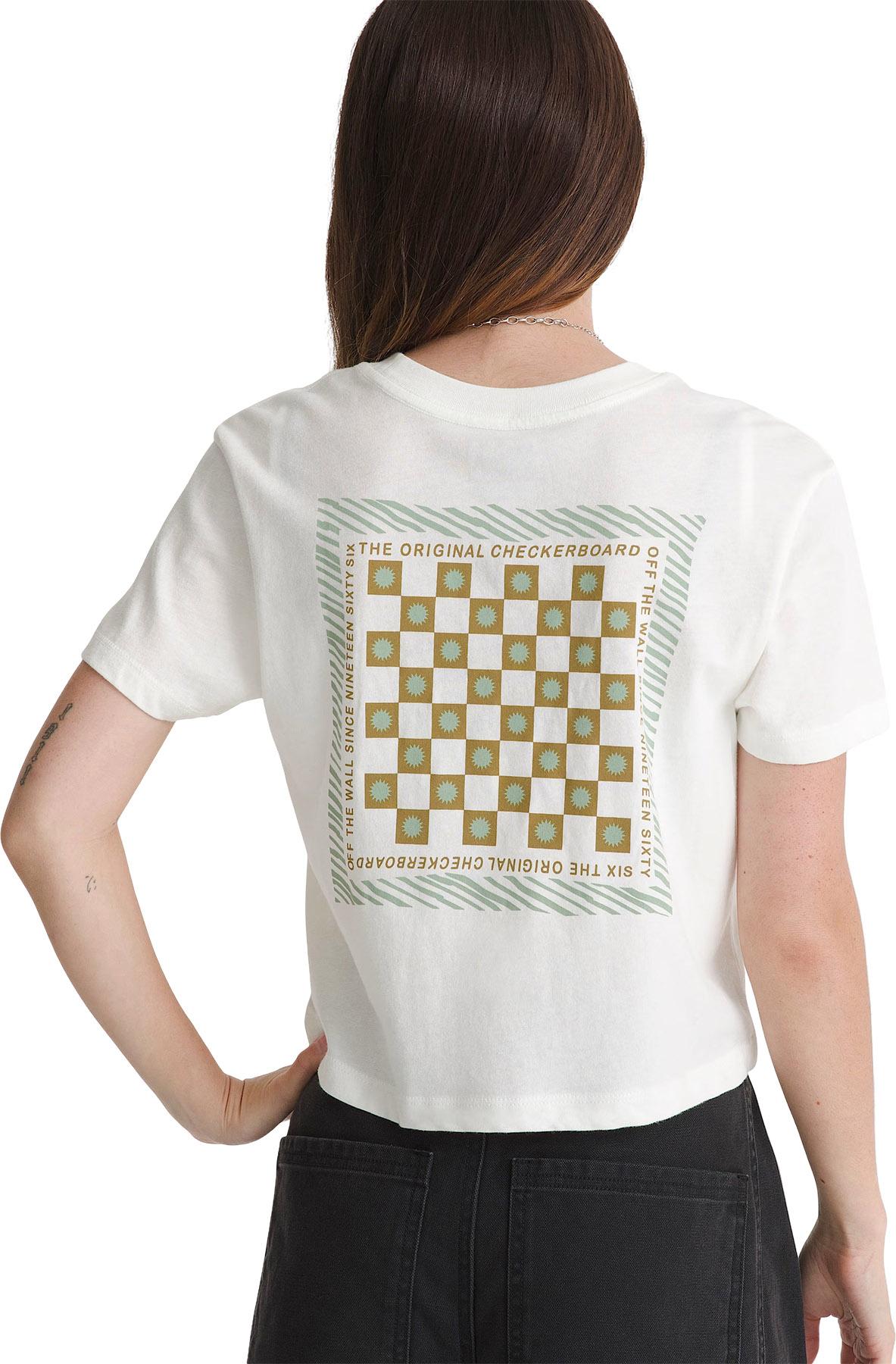 Product image for Sunny Checkerboard Crop T-Shirt - Women's