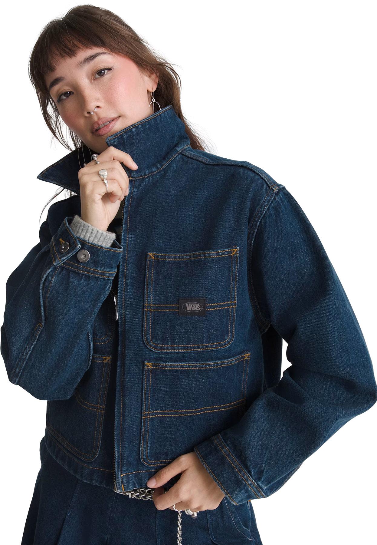 Numéro de l'image de la galerie de produits 4 pour le produit Manteau de travail coupe boxy Emily - Femme