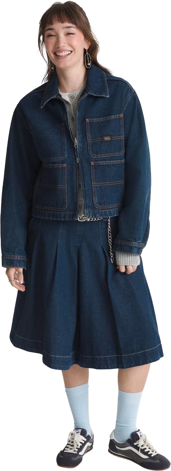 Numéro de l'image de la galerie de produits 5 pour le produit Manteau de travail coupe boxy Emily - Femme