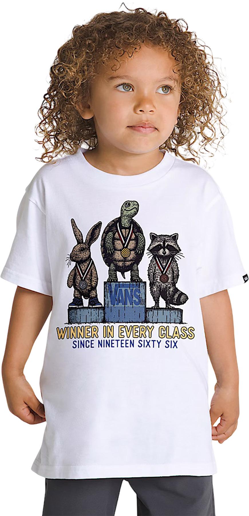 Product gallery image number 2 for product T-shirt à manches courtes et col rond Winners Circle - Petit enfant