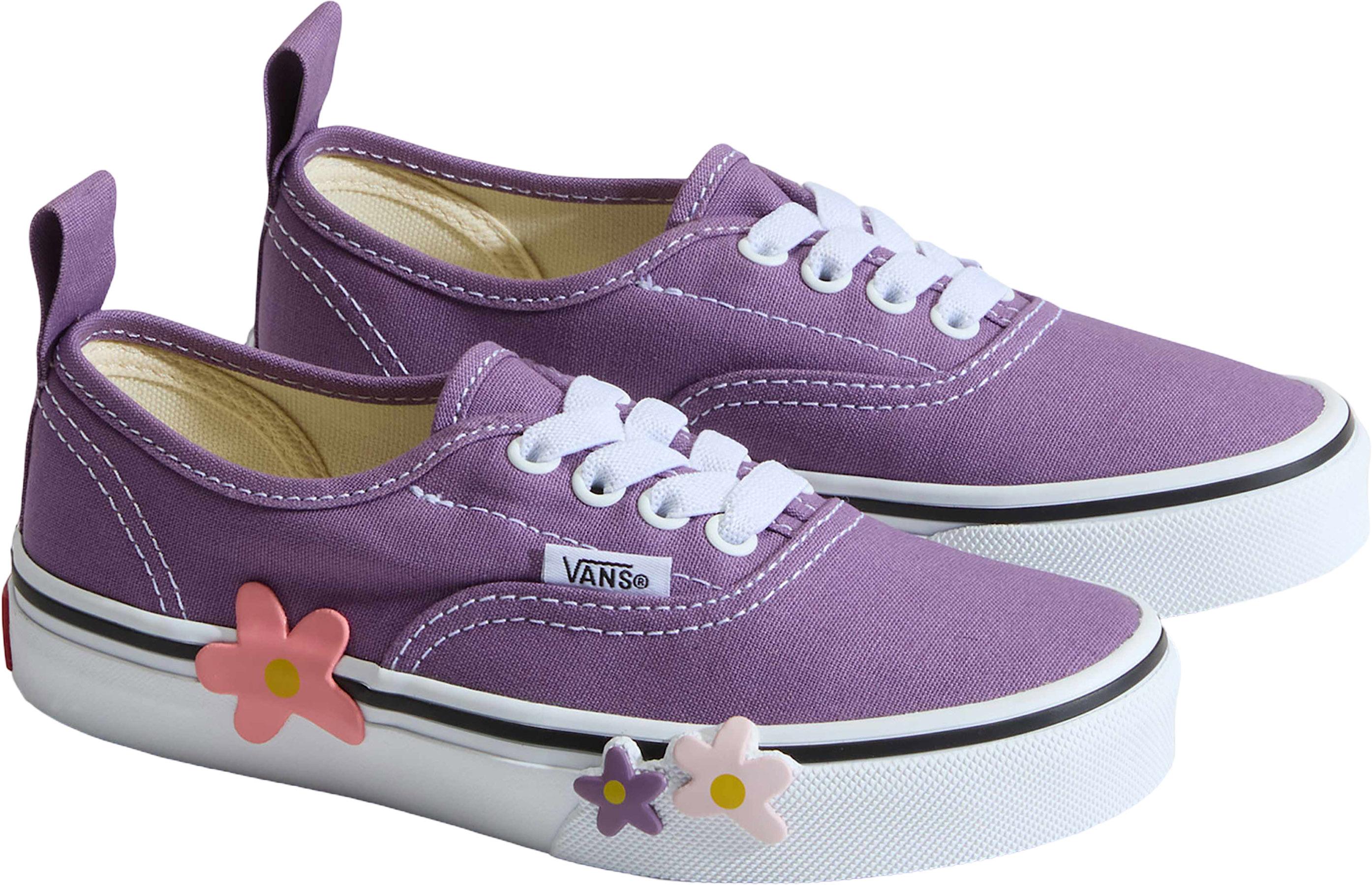 Numéro de l'image de la galerie de produits 3 pour le produit Chaussures à lacets élastiques avec fleurs Authentic - Fille