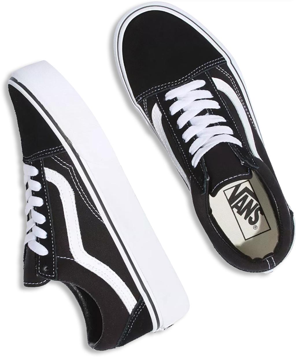 Product gallery image number 5 for product Embossed Old Skool Platform Shoes - Unisex