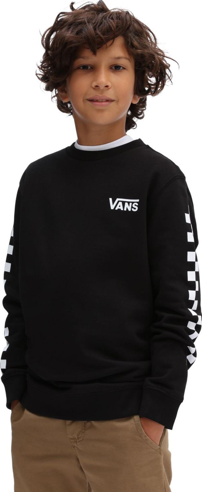 Product gallery image number 3 for product Boys Exposition Check Pullover Crew Fleece