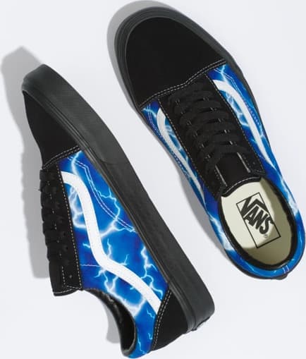 Product gallery image number 3 for product Lightning Old Skool Shoes - Unisex