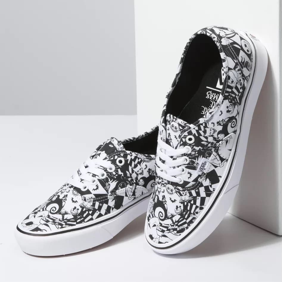 Numéro de l'image de la galerie de produits 2 pour le produit Souliers Disney X Vans l'ÉTRANGE NOËL DE MONSIEUR JACK ComfyCush Authentic - Unisexe