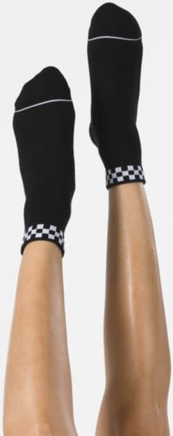 Product gallery image number 2 for product Peek-A-Check Crew Sock