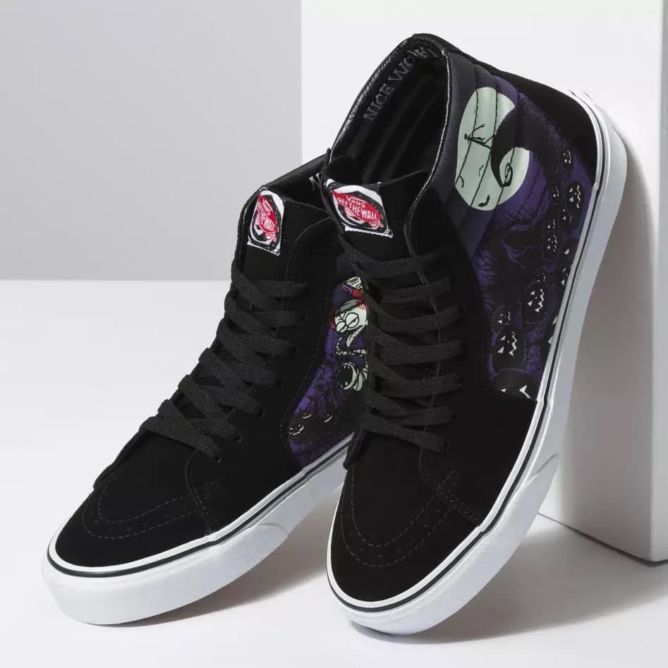 Product gallery image number 2 for product Disney X Vans THE NIGHTMARE BEFORE CHRISTMAS SK8-Hi Shoes - Unisex