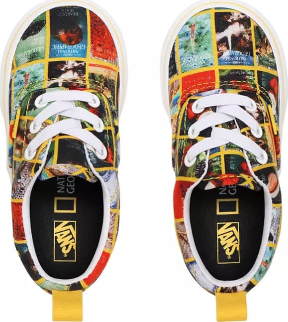Product gallery image number 2 for product Vans X National Geographic - Era Elastic Lace Shoes - Toddlers