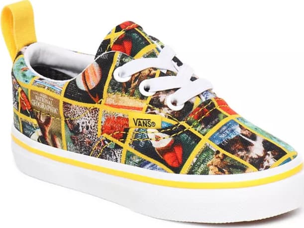 Product gallery image number 5 for product Vans X National Geographic - Era Elastic Lace Shoes - Toddlers